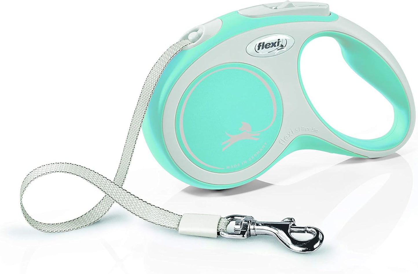 Flexi New Comfort Leash 5m- Light blue