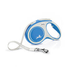 Flexi New Comfort Tape Dog Leash-5m blue