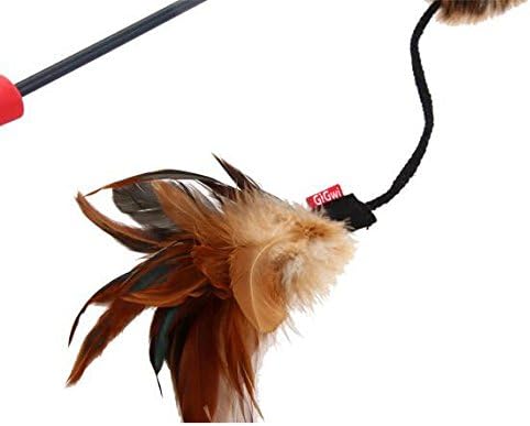GiGwi Catwand Feather Teaser, Brown, 7014