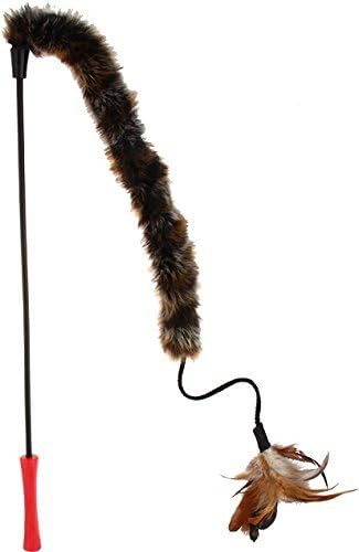 GiGwi Catwand Feather Teaser, Brown, 7014