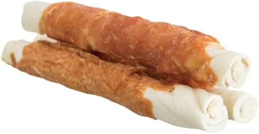 Trixie Denta Fun 3 Chicken Chewing Rolls Dog Chews - 140G