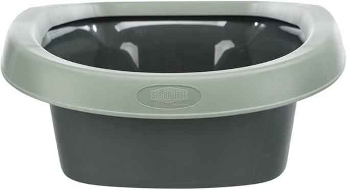 Trixie Be Eco Carlo Litter Tray with Rim for Cats - ANTHRACITE/31X14X43CM