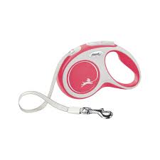Flexi New Comfort Tape Dog Leash 8m red