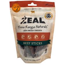 Zeal beef sticks 125g
