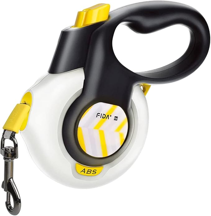 Fida Autobrake Retractable Shock Absorbing Dog Leash, 16ft Walking Leash for Small (S)