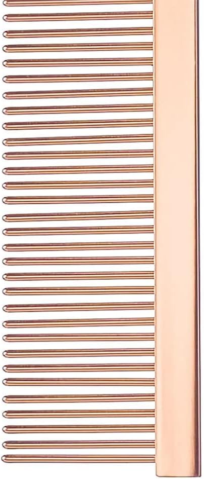 BaByliss PRO PET Professional Pet Comb Rose-Gold/Black Small 6inch