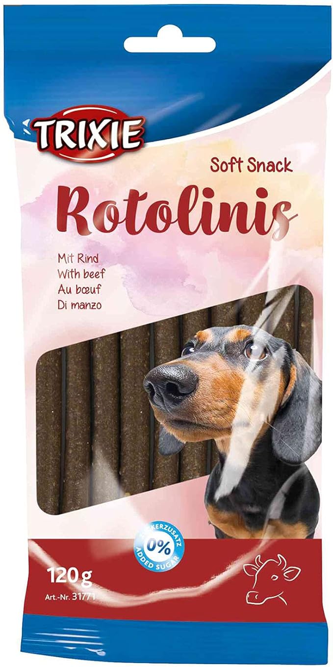 Trixie Rotolinis Beef Dog Treats - 120G