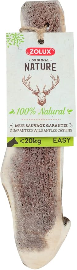 Zolux Natural Deer Antler Easy For Dogs Under 20Kg