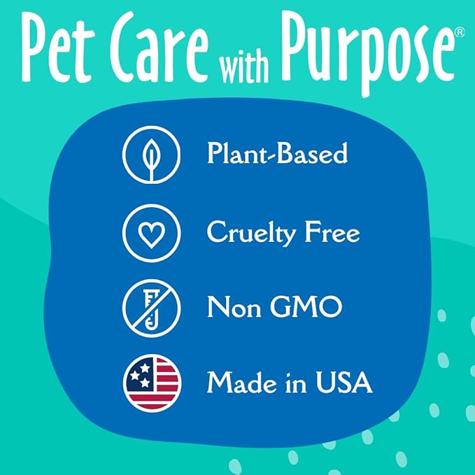 Earthbath Natural Hypo-Allergenic Grooming Foam Fragrance Free Waterless for Dogs & Puppies 8oz