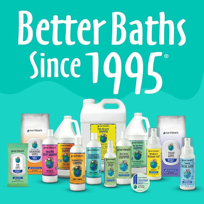 Earthbath Natural Deodorizing Spritz with Skin & Coat Conditioner Mediterranean Magic, 8 oz