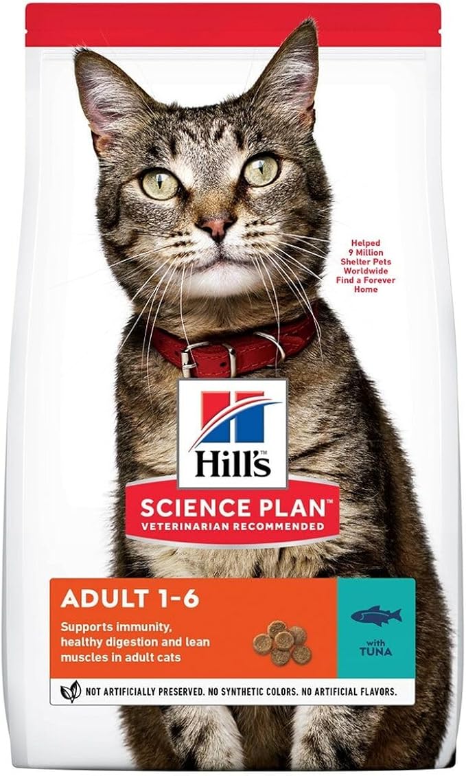 Hill's Science Plan Tuna Adult Dry Cat Food - 3KG