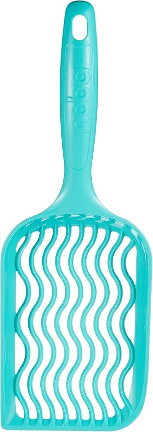 Noba Cat Litter Scoop, Teal Green