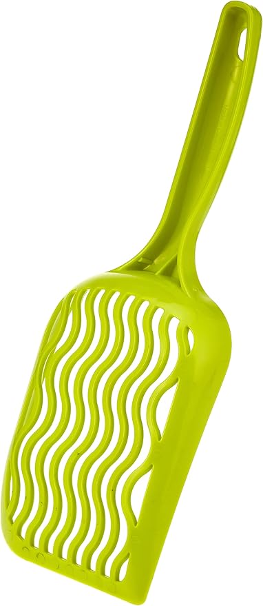 Noba Cat Litter Scoop Pelle, Lime Green,