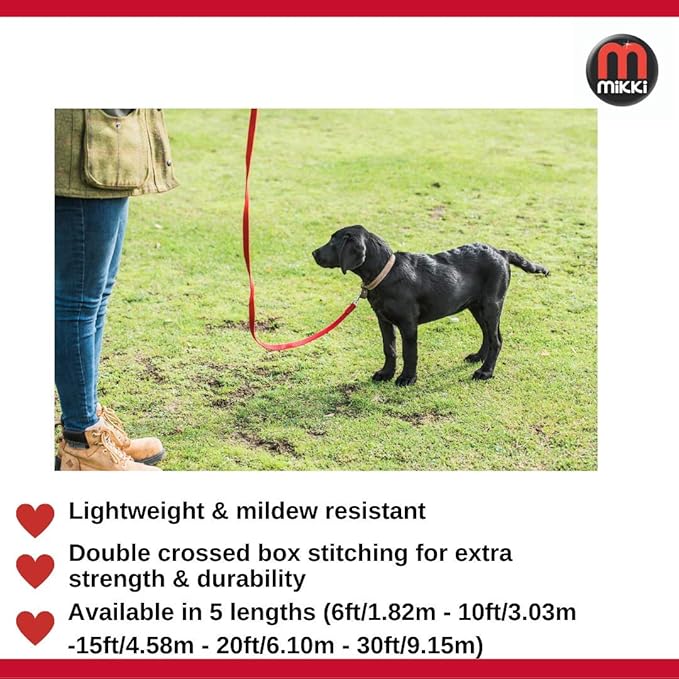 Mikki - WalkRite - Recall Training Lead for Dogs (6.10m)