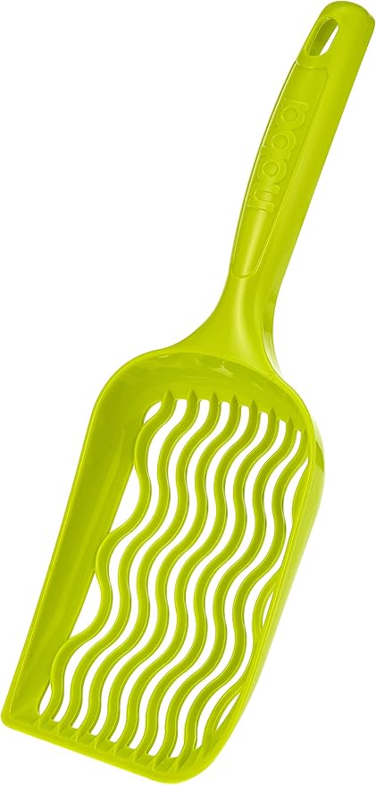 Noba Cat Litter Scoop Pelle, Lime Green,