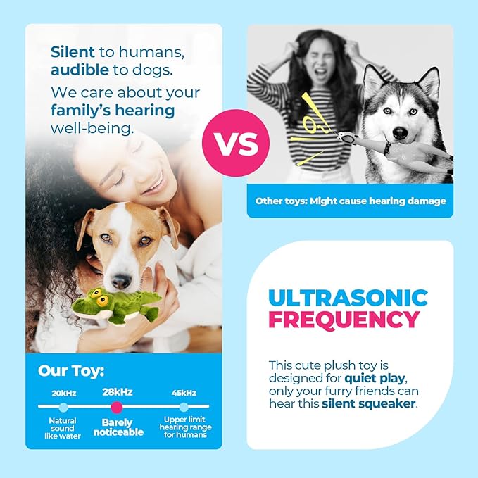All For Paws Ultrasonic Sky Gator Dog Toy