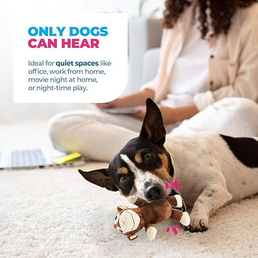 All For Paws Ultrasonic Hypno Monkey Dog Toy