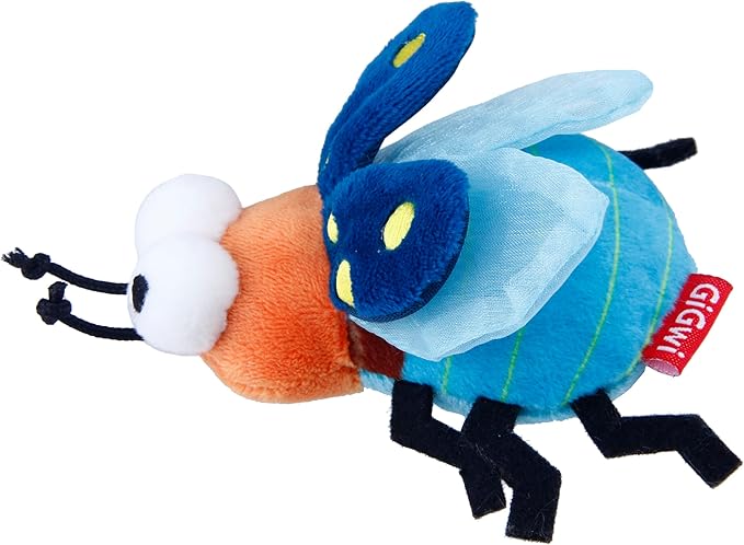 GiGwi Shining Friends Firefly with activated LED light & Catnip inside
