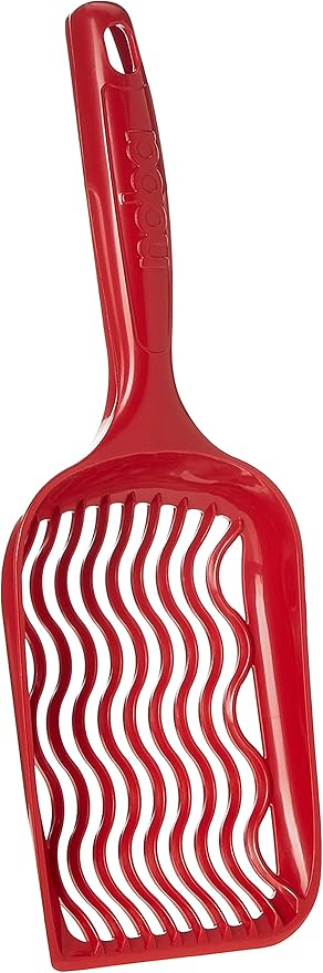 Noba Cat Litter Scoop, Red