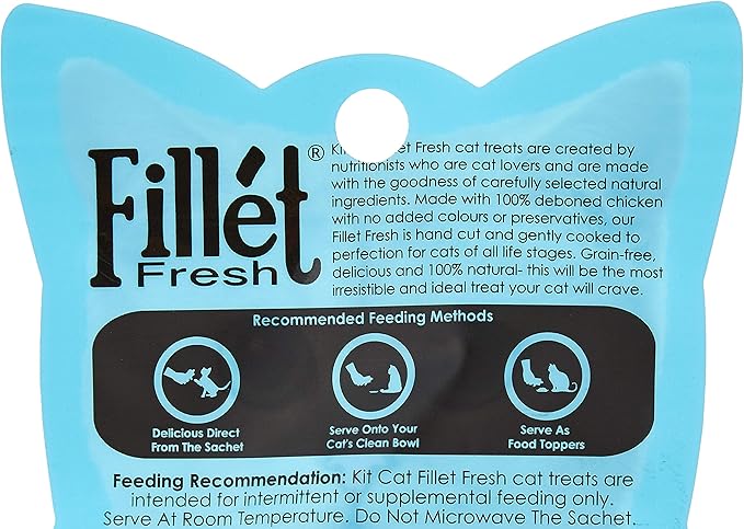 Kit Cat FilletFresh Chicken & Smoked Fish Cat Treats - 30G