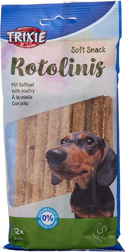 Trixie Rotolinis Poultry Dog Treats - 120G