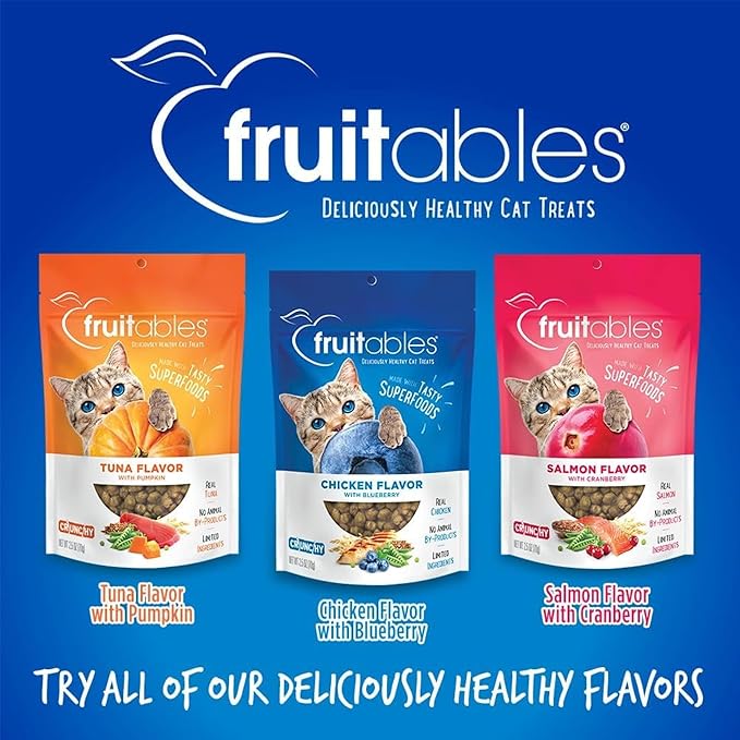 Fruitables Made With Tasty Superfood Chicken Flavor Blueberry