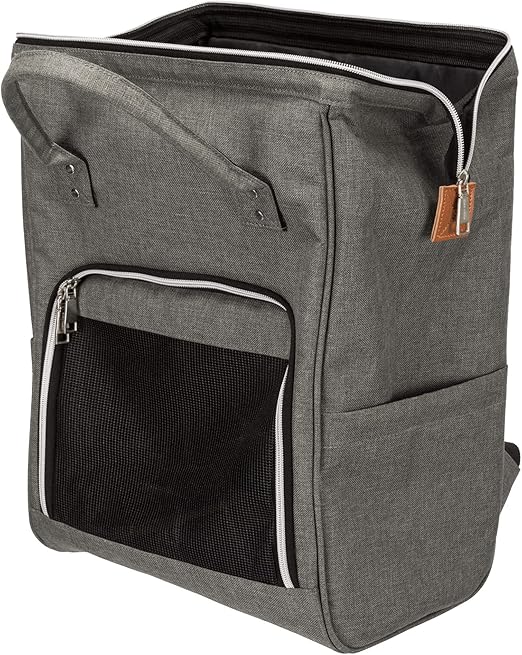 Trixie ava backpack for small dogs & cats grey