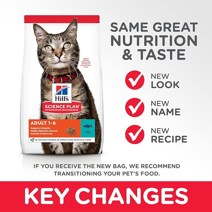 Hill's Science Plan Tuna Adult Dry Cat Food - 3KG