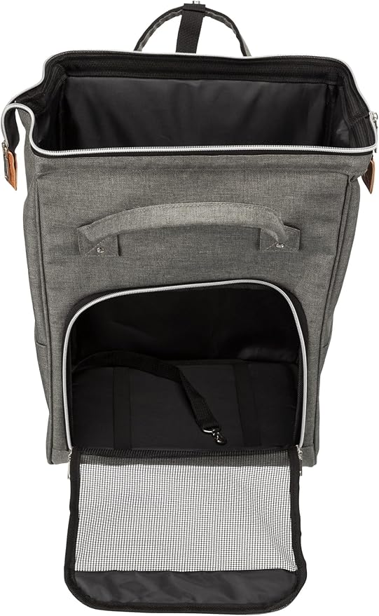 Trixie ava backpack for small dogs & cats grey