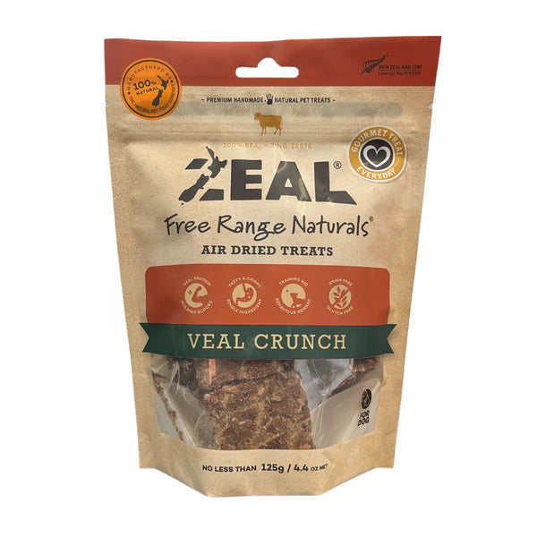 Zeal veal crunch 125g