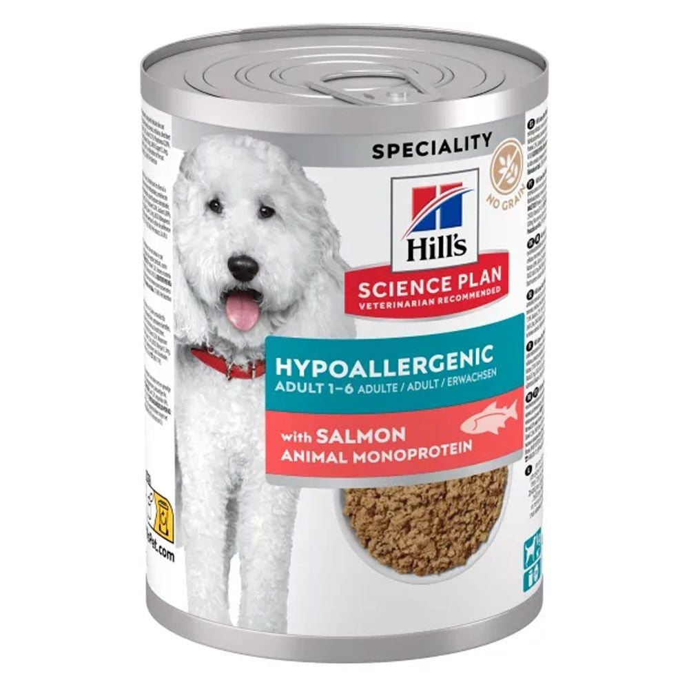 Hill's Science Plan Dog Adult Hypoallergenic with Salmon 363 Grams
