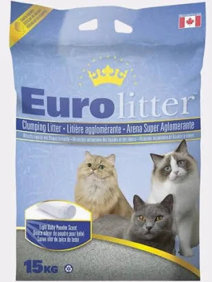 Eurolitter Premium Cat Litter – Babypowder