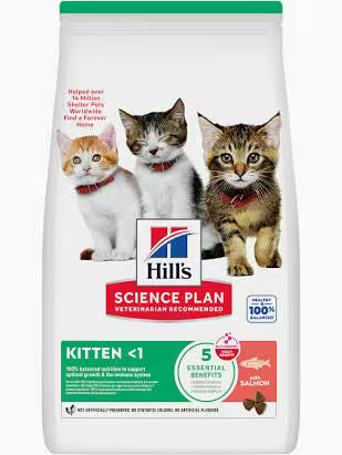 Hill's Science Plan Kitten Dry Food with Salmon 1.5kg