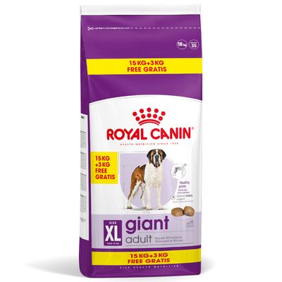 Royal Canin Size health nutrition Giant adult 15KG + 3 KG