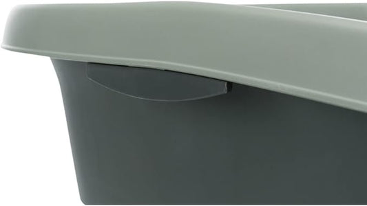 Trixie Be Eco Carlo Litter Tray with Rim for Cats - ANTHRACITE/31X14X43CM