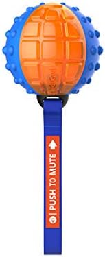 GiGwi Dog Toys"Push To Mute" Regular Ball Blue/Orange/