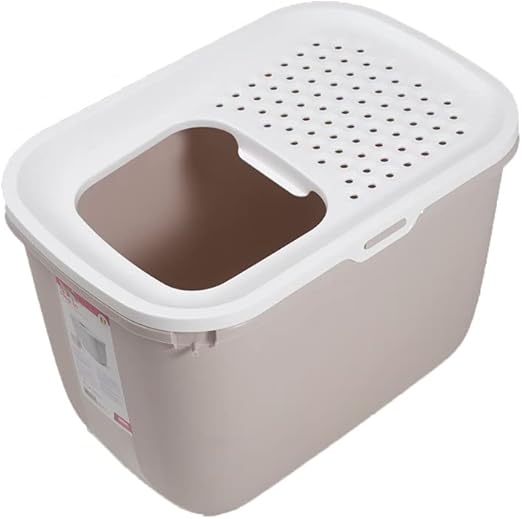 Savic Hop In Top Entry Litter Mocca
