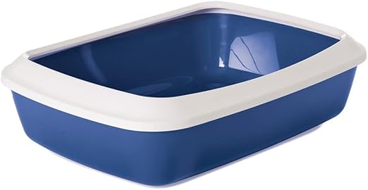 SAVIC CAT LITTER IRIZ TRAY + RIM 42CM - NBLUE