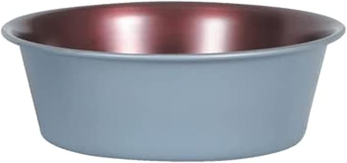 Zolux Stainless Steel Non-Slip Dog Bowl, 1.1 Liter Capacity