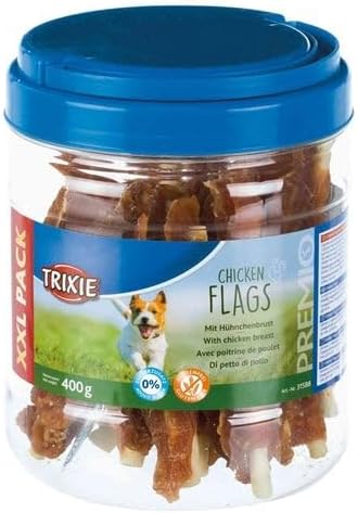 Trixie Premio Chicken Flags Dog Treats - 400G