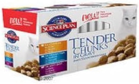 Hill's Science Plan Adult Wet Cat Food Ocean Fish Pouches 85gx12