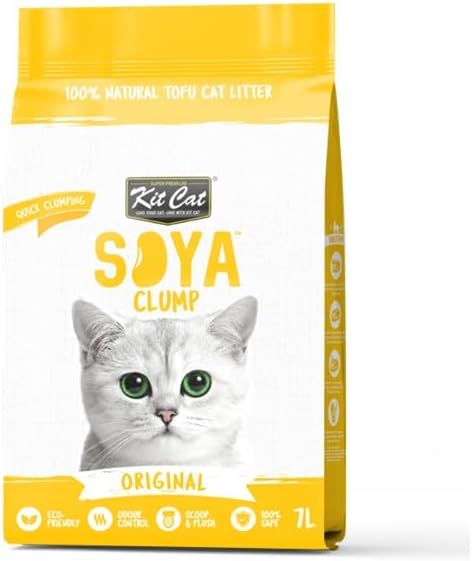 Kit Cat Soya Clump Soybean Litter - Original 7L