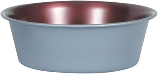 Zolux Stainless Steel Non-Slip Dog Bowl, 1.1 Liter Capacity