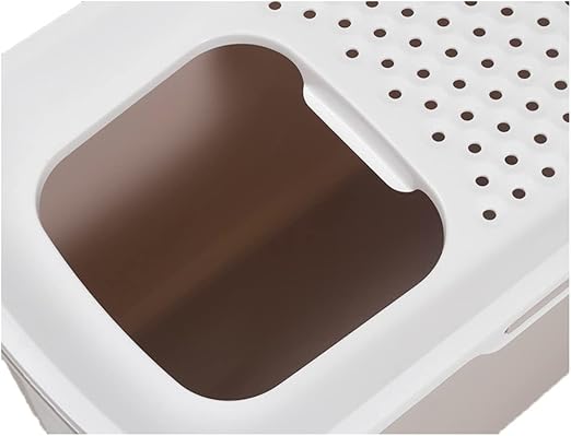 Savic Hop In Top Entry Litter Mocca