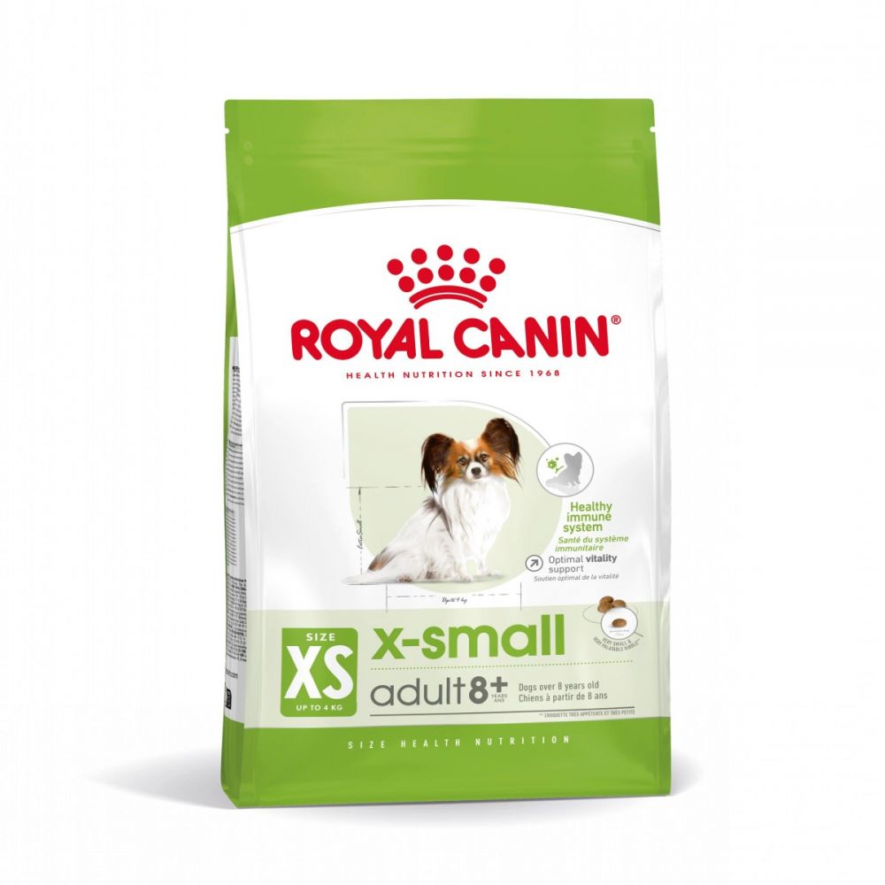 SIZE HEALTH NUTRITION XS Adult 8+ 1.5kg