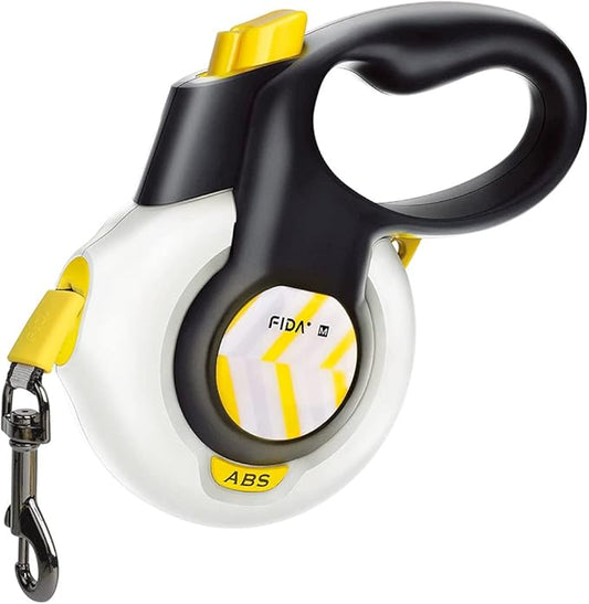 Fida Autobrake Retractable Shock Absorbing Dog Leash, 16ft Walking Leash for Small (S)