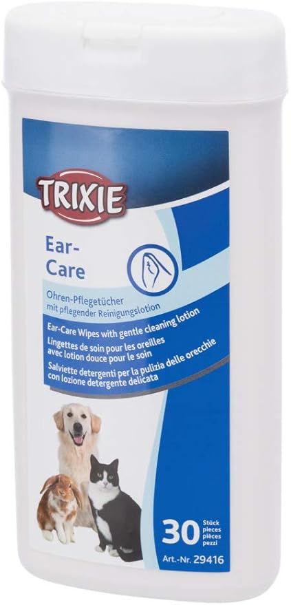 Trixie Ear Care Wipes for Dogs & Cats 30pcs