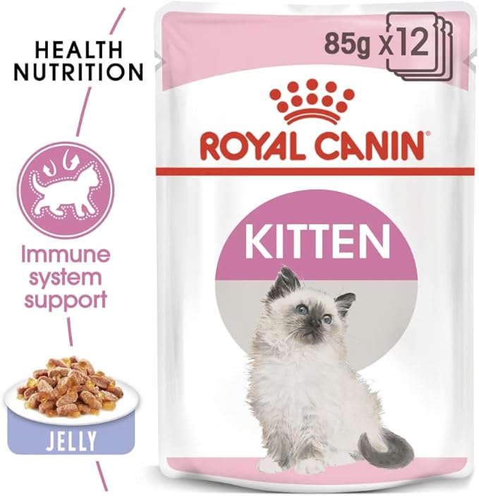 ROYAL CANIN FELINE HEALTH NUTRITION KITTEN JELLY CAT WET FOOD