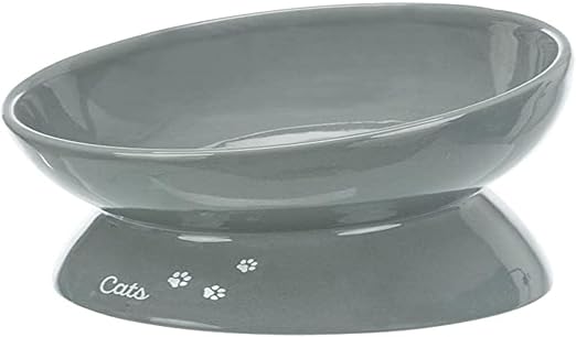 Trixie Raised Ergonomic Ceramic Cat Bowls - 350ML