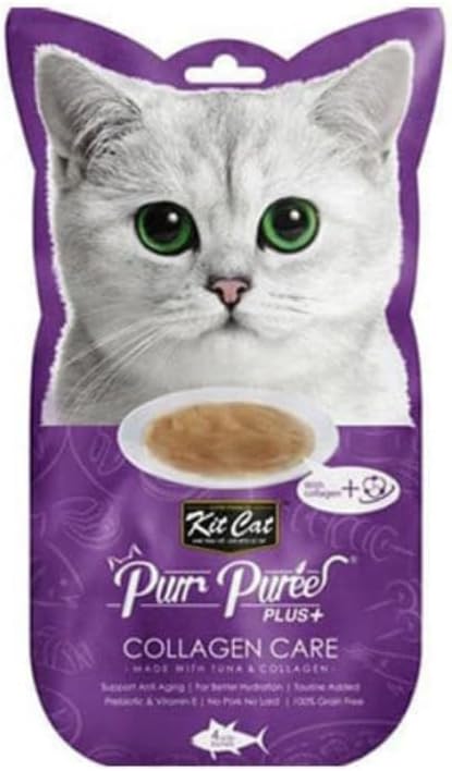 Kit Cat Purr Puree Collagen Care Tuna